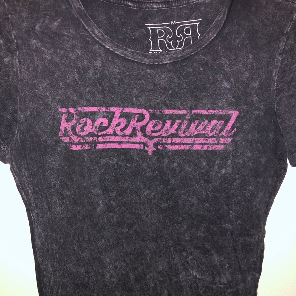 COPY - Rock revival distressed tee